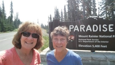 Rainier National Park - Patty and Kristen