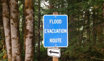 Flood Evacuation Route North Cascade