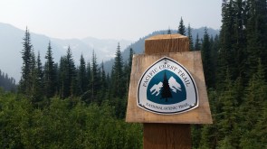 Pacific Crest Trail sign