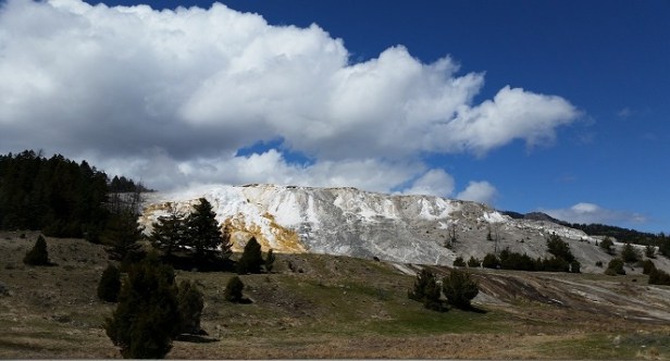 Mammoth Hot Springs Yellowstone National Park
