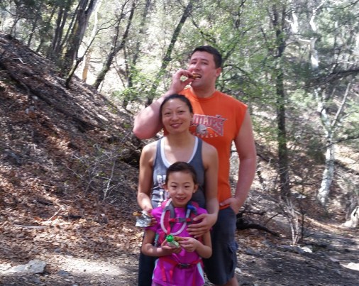 Andrew Brea and Lola in Madera Canyon